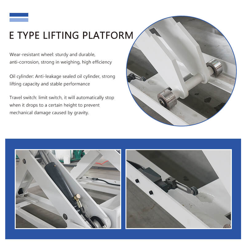 Plate-forme élévatrice de type E pour équipement de levage robuste